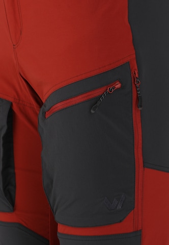 Whistler Regular Outdoor Pants 'Kodiak' in Red