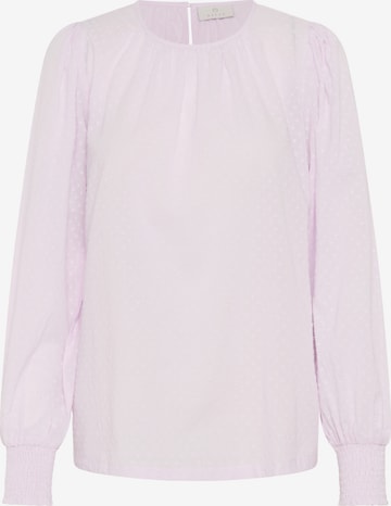 Kaffe Blouse 'Roca' in Purple: front