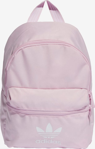 ADIDAS ORIGINALS Backpack 'Adicolor Classic' in Pink: front