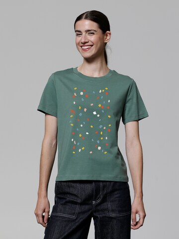 Watapparel Shirt ' This is Art ' in Green: front