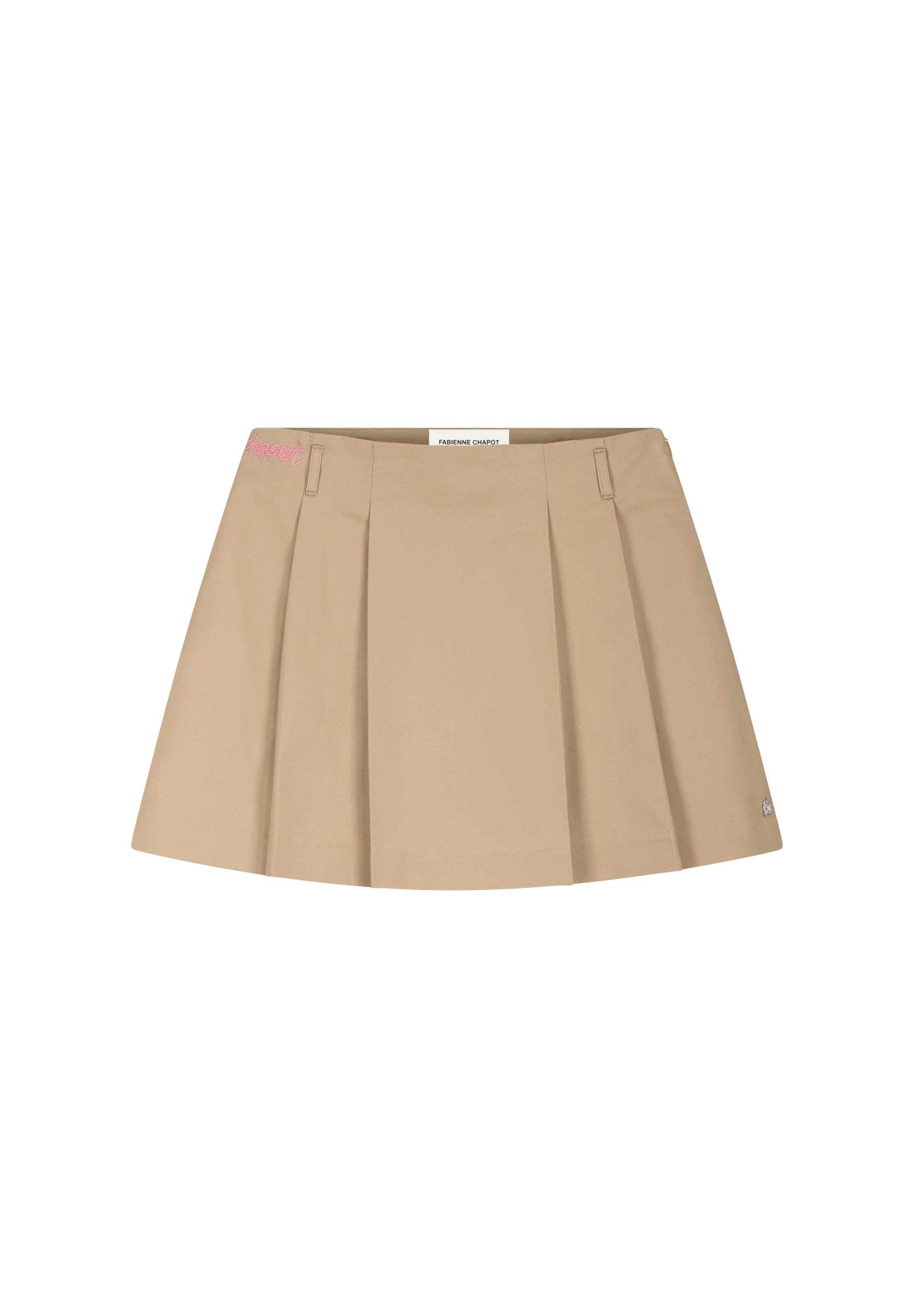 Fabienne Chapot Rok in de kleur Beige, Productweergave
