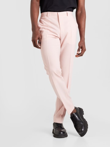 HUGO Red Slimfit Anzug 'Arti/Hesten' in Pink