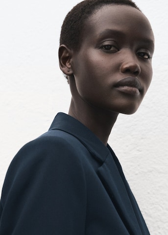 MANGO Blazer 'Boreal' in Blue