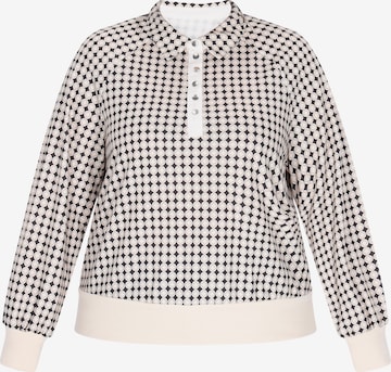 SANIKA Collegepaita värissä musta: etupuoli