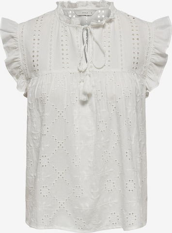 Camicia da donna 'REVA' di ONLY in bianco: frontale