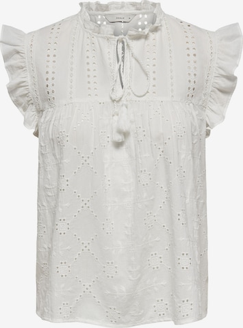 Camicia da donna 'ONLReva' di ONLY in bianco: frontale