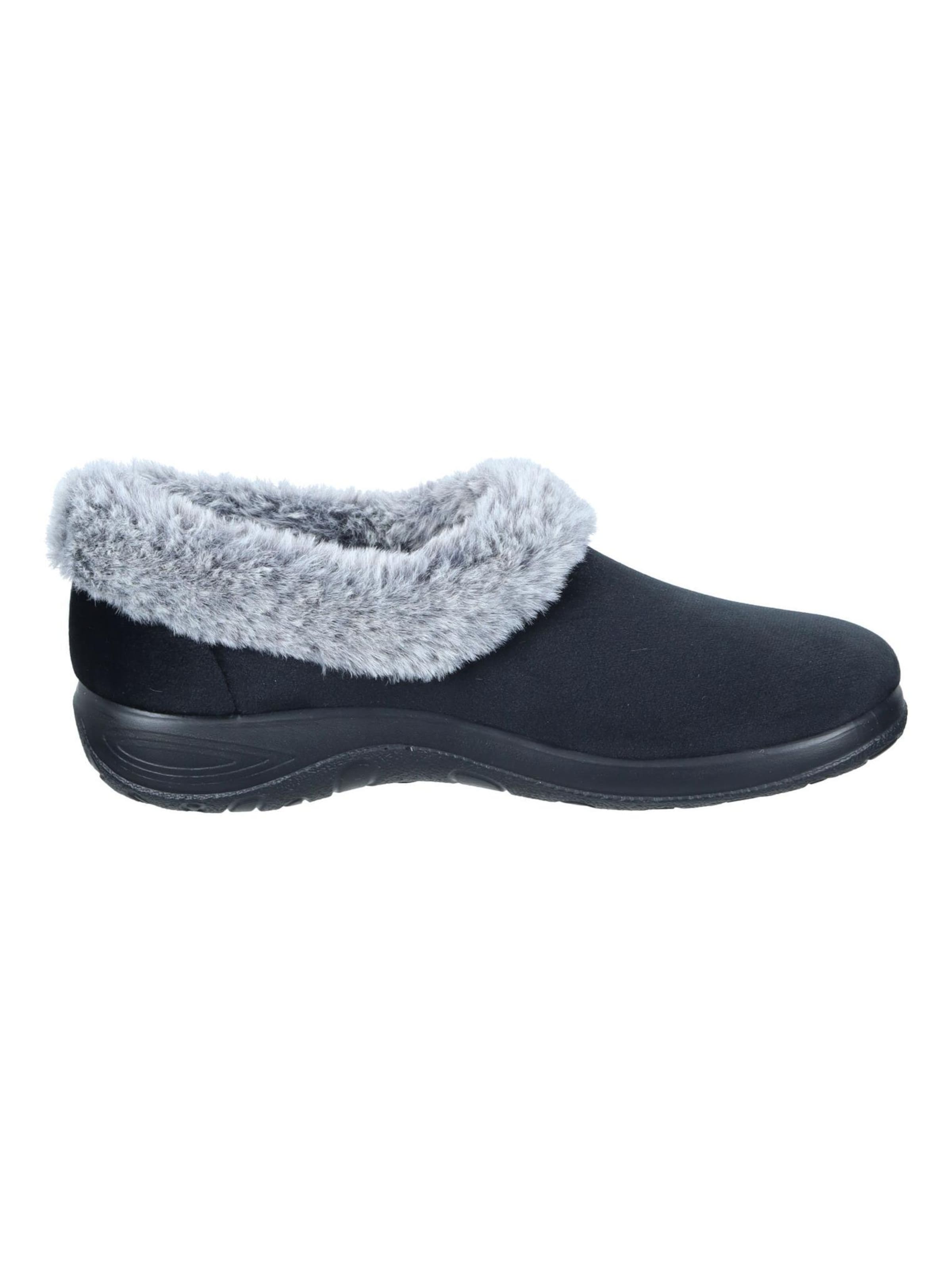 FLY FLOT Slippers in Black