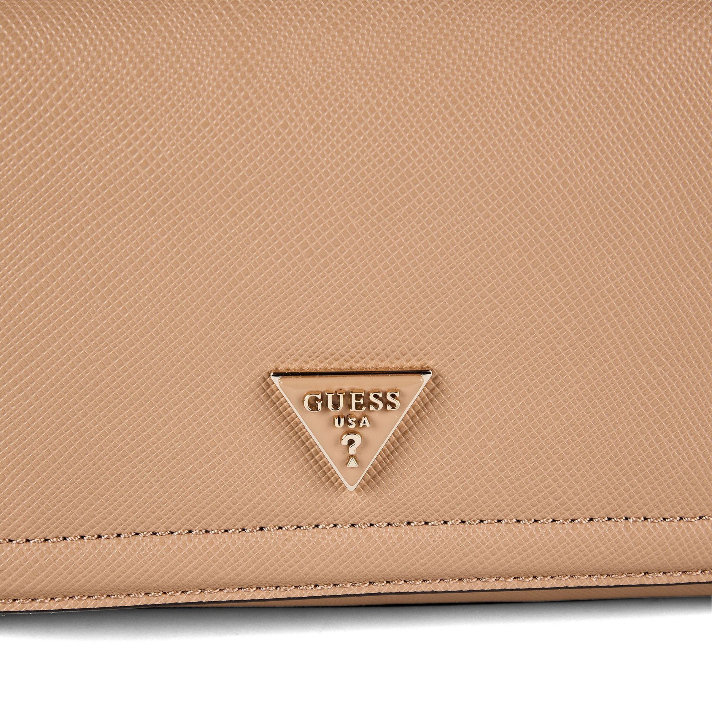 Sac bandoulière 'Noelle II' GUESS en beige