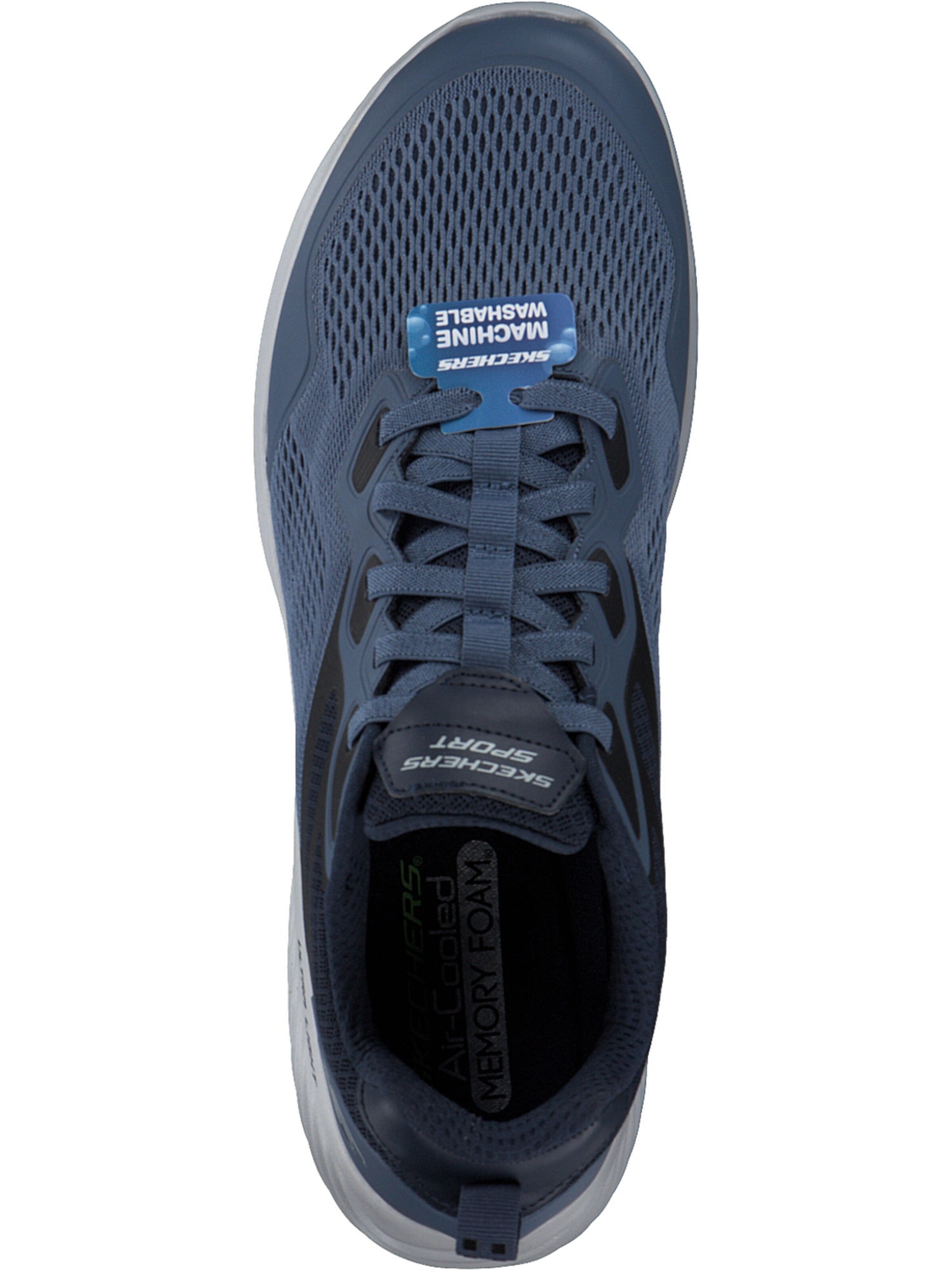 SKECHERS Sneakers low '232376 NVBK' in Blau