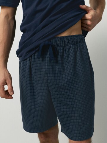 Next Пижама короткая 'Motion Flex' в Синий