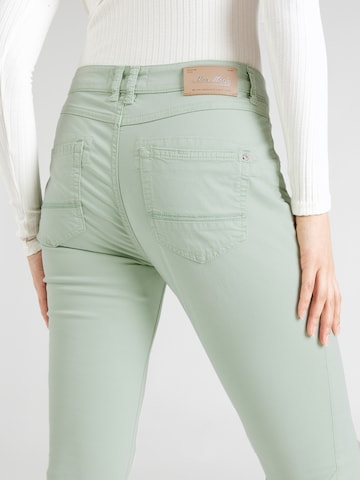 MOS MOSH Slimfit Kalhoty – zelená