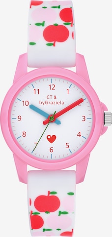 Cool Time Horloge in Roze: voorkant