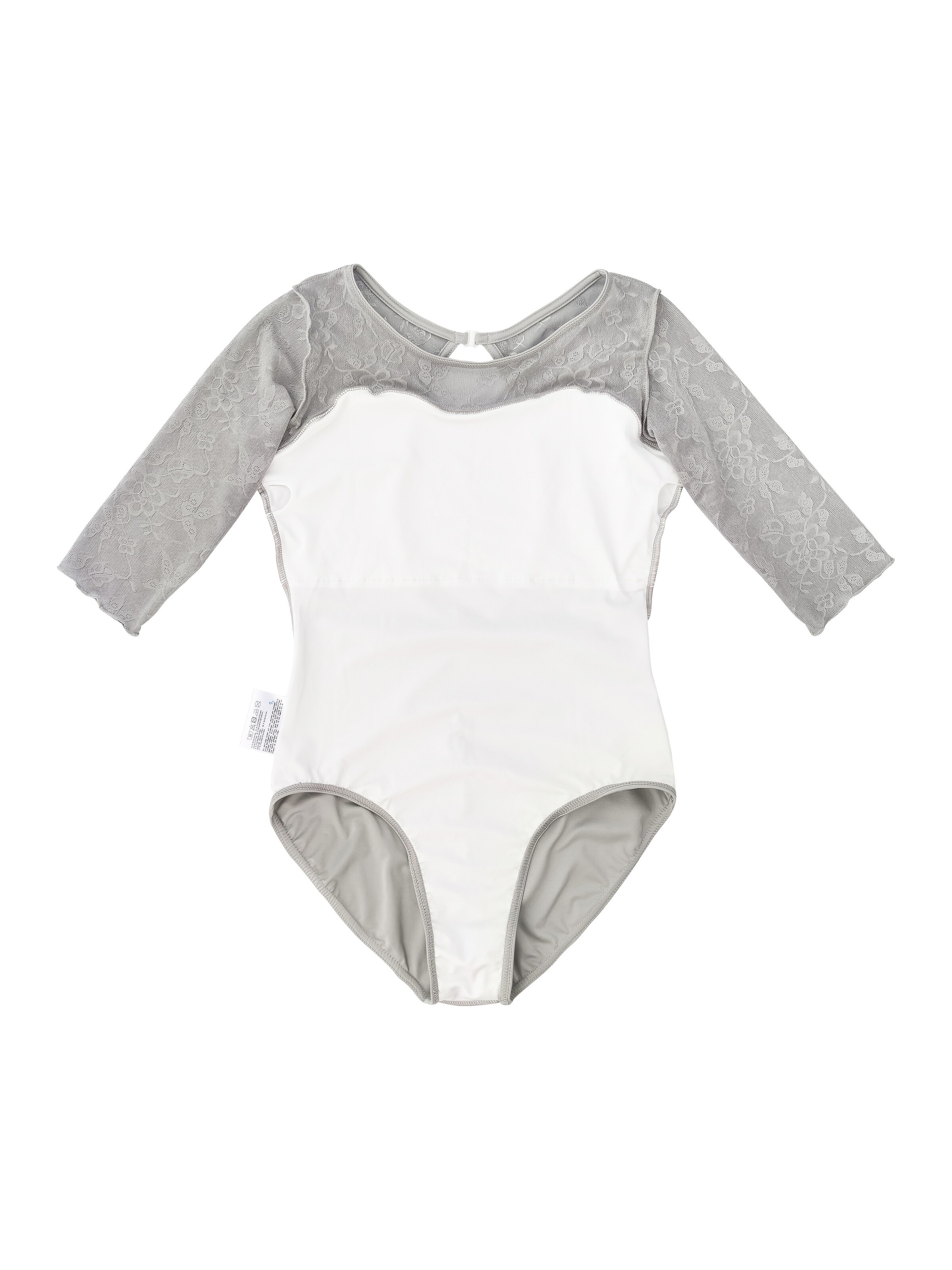 Tanzmuster Athletic Bodysuit 'Ulla' in Grey