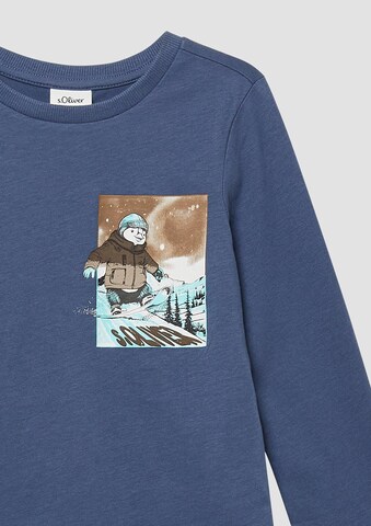 T-Shirt s.Oliver en bleu