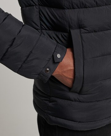 Superdry Zimná bunda - Čierna