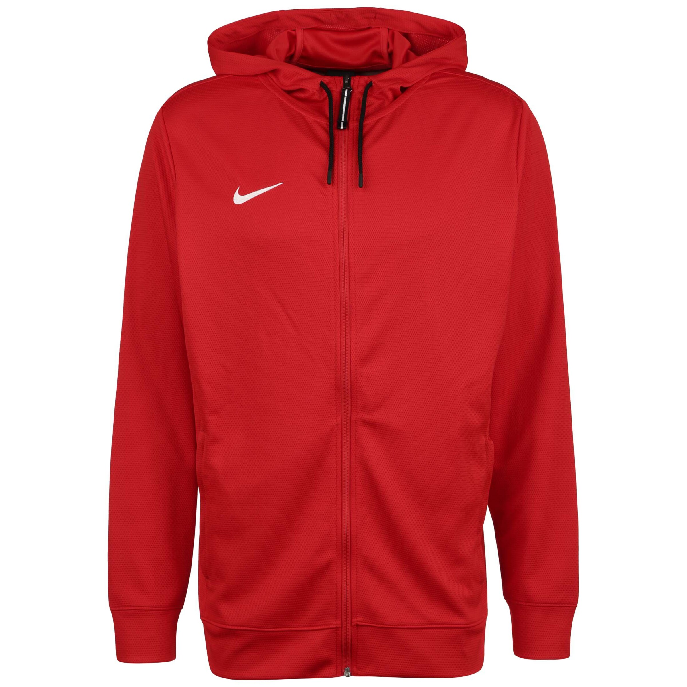 NIKE Trainingsjacke in Rot: Vorderseite
