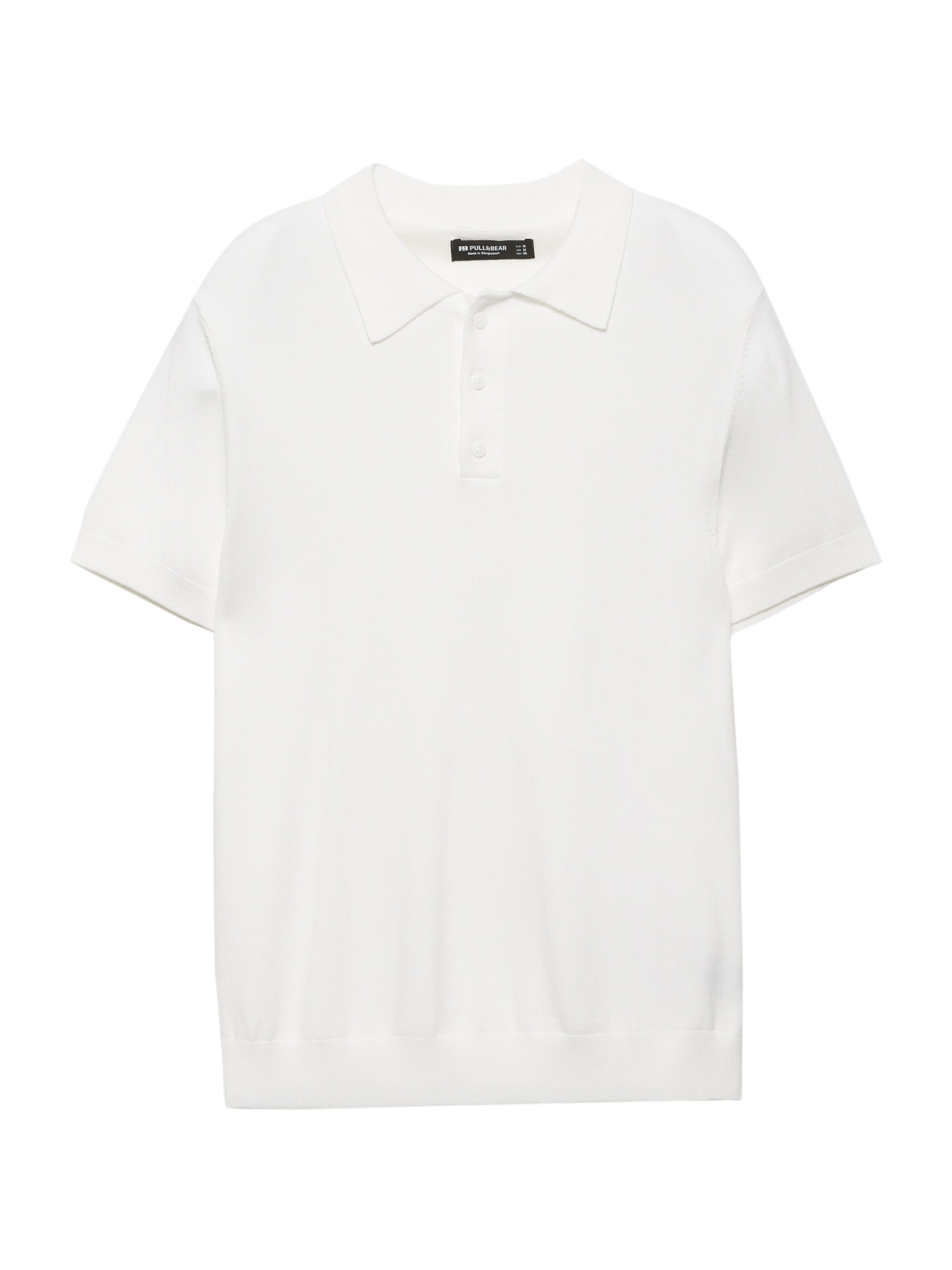 Pull&Bear Pullover in Weiß: Vorderseite