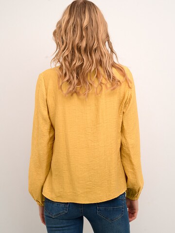 Cream Blouse 'Wilma' in Yellow