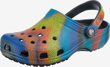 Crocs Clogs in Blauw: voorkant