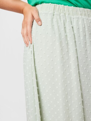 ABOUT YOU Curvy - Falda 'Shelly' en verde