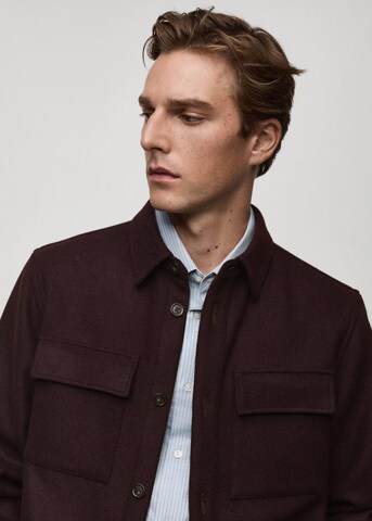 MANGO MAN Jacke 'Mayfair' in Rot
