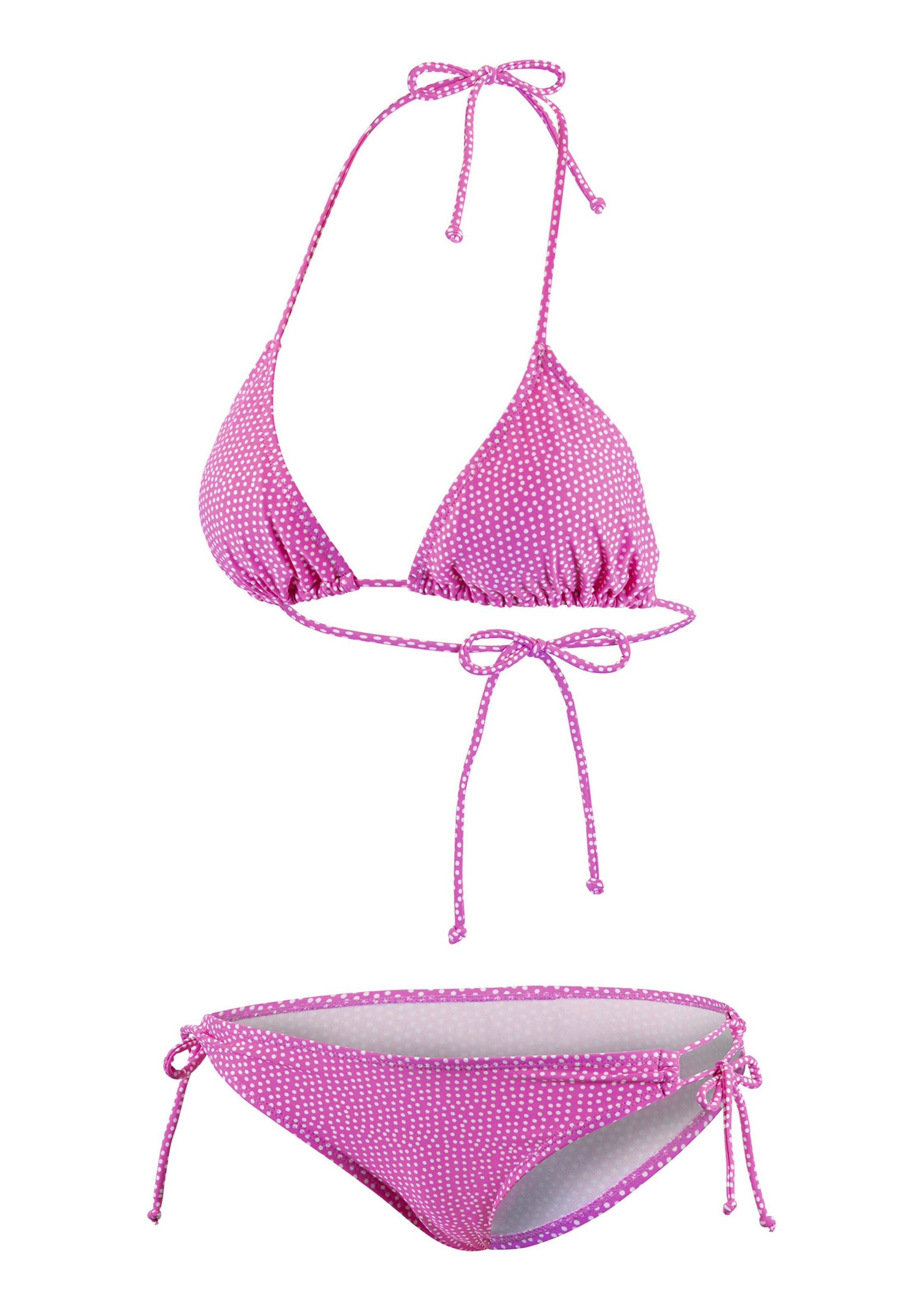 BECO the world of aquasports Triangel Bikini in Roze: voorkant