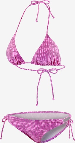 BECO the world of aquasports Bikini Flamingo Eden in Pink: Vorderseite