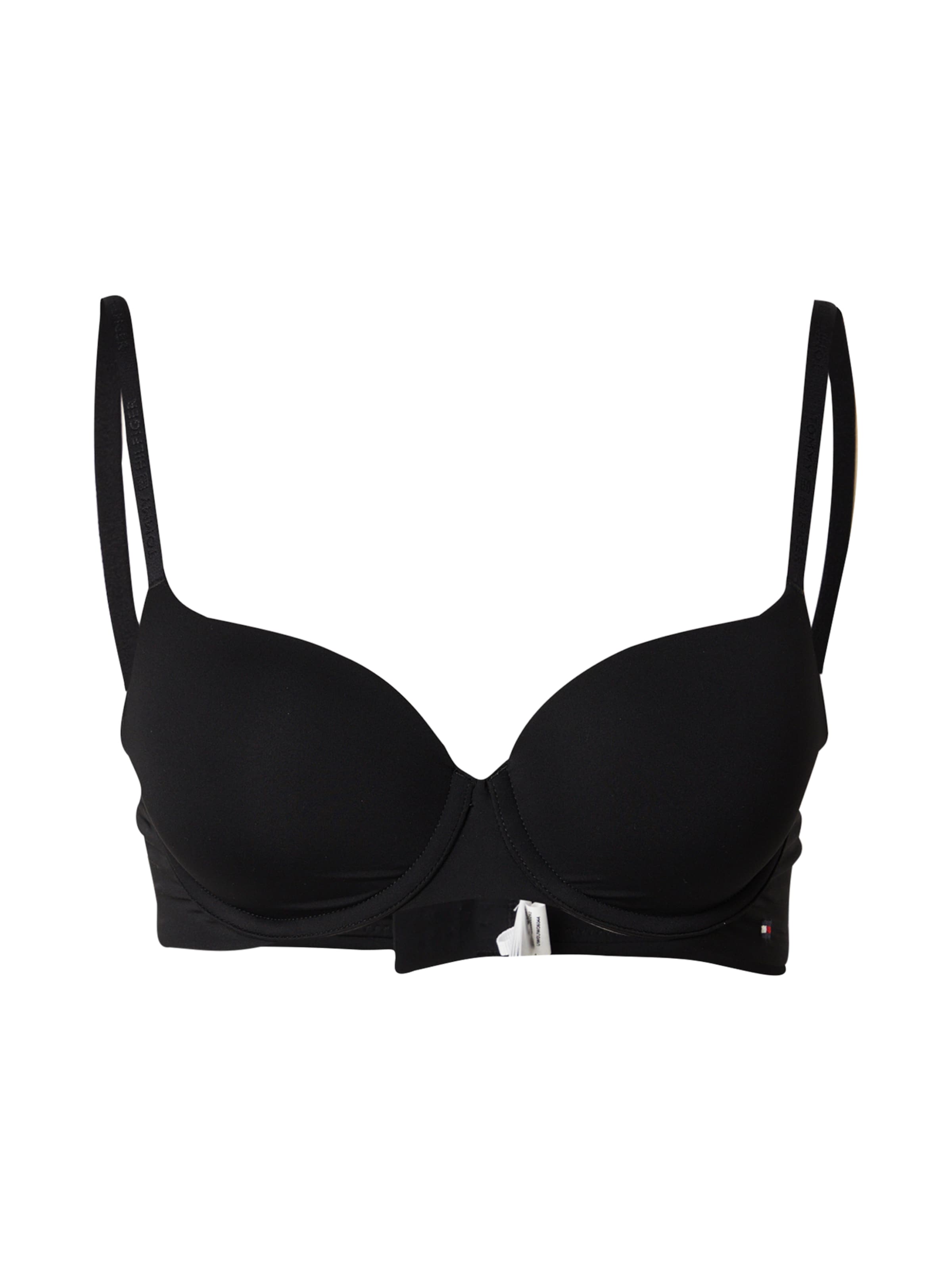 Tommy Hilfiger Underwear T-shirt BH &#x27;DEMI&#x27; in Zwart: voorkant