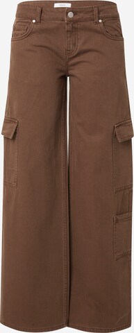 regular Pantaloni cargo di Envii in marrone: frontale