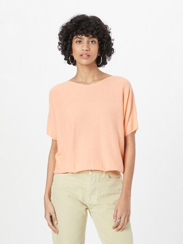 Pull-over 'SOMELI' DRYKORN en orange : devant