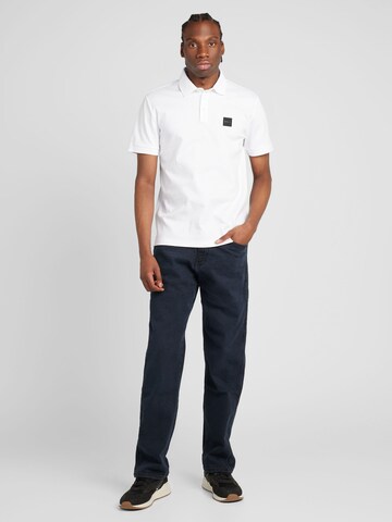 BOSS Poloshirt 'Parlay 143' in Weiß