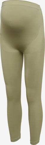 MAMALICIOUS Leggings 'MLTIA JEANNE' in Green: front