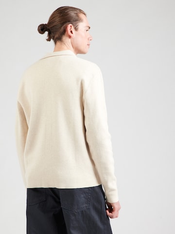 JACK & JONES Kardigán 'JPRBLAMILANO SPRING' - fehér