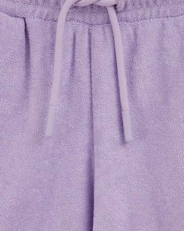 WE Fashion Loosefit Housut värissä lila