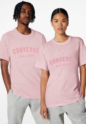 CONVERSE Shirt in Pink: front