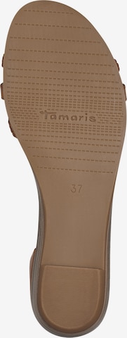 TAMARIS Sandale in Braun