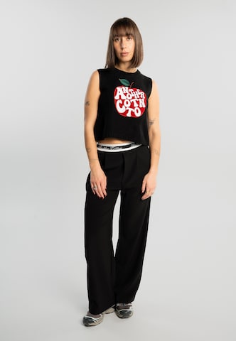 Another Cotton Lab - Pullover 'Apple' em preto