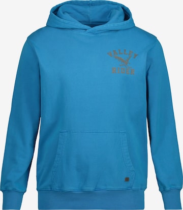 Sweat-shirt JP1880 en bleu : devant