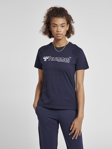 Hummel Performance Shirt 'Noni 2.0' in Blue: front