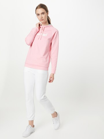 Hummel Sportsweatshirt in Pink