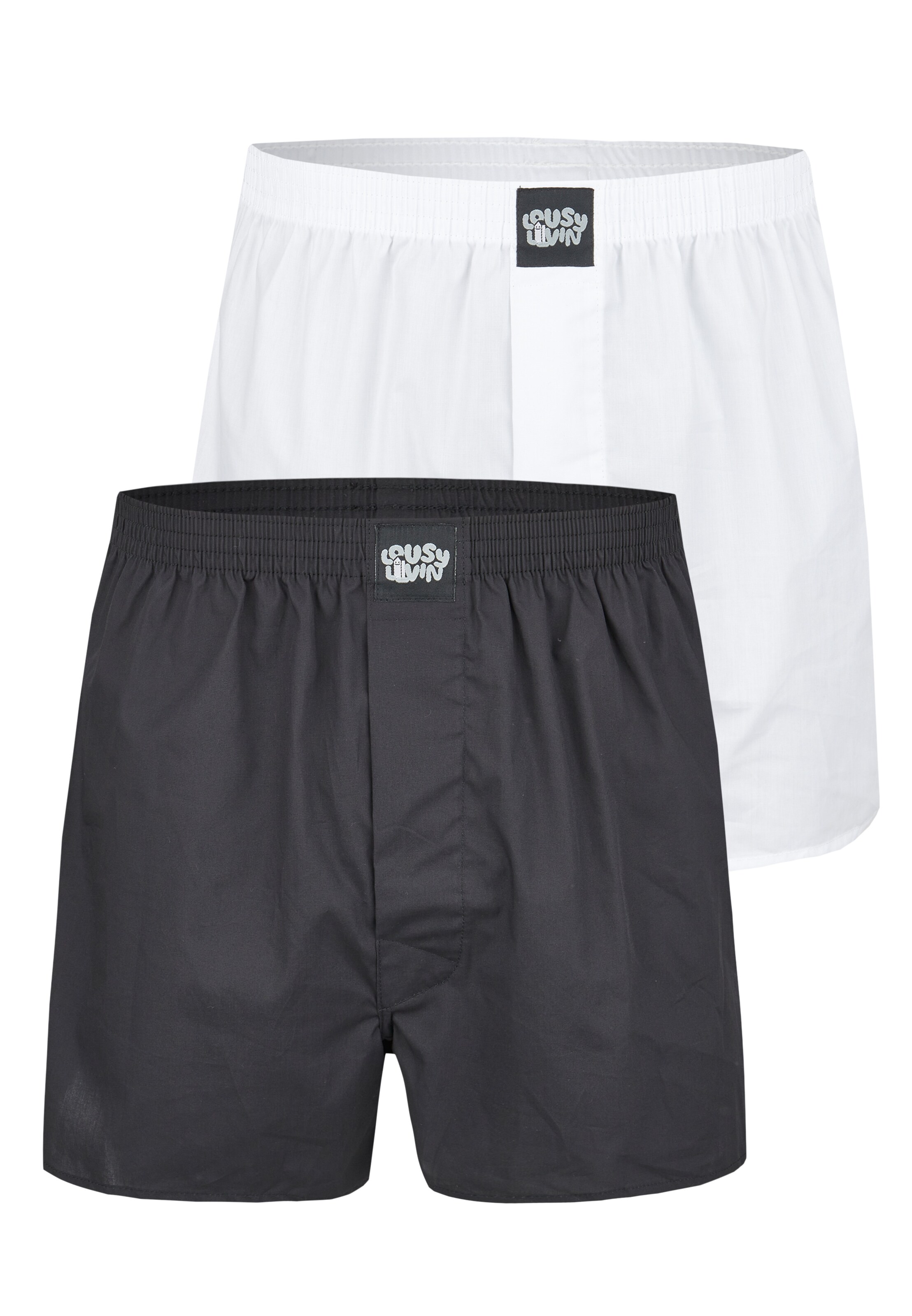 Lousy Livin Boxer shorts in Black: front