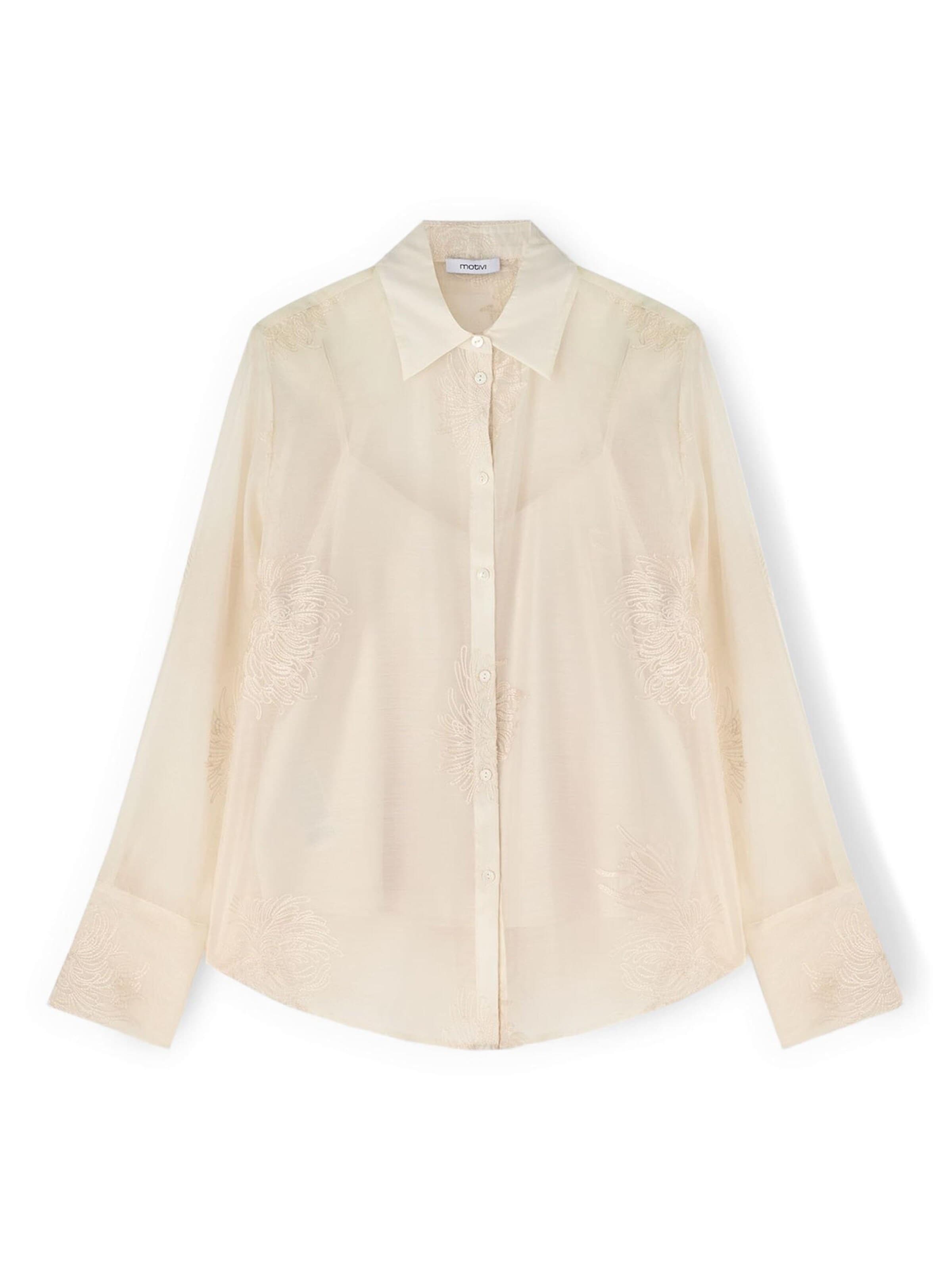 MOTIVI - Blusa en blanco: frente
