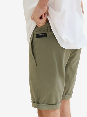 Slimfit Pantaloni chino di TOM TAILOR DENIM in verde