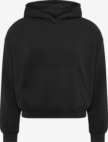 Fabletics Sportsweatshirt 'Year Round Terry' in Schwarz: Vorderseite