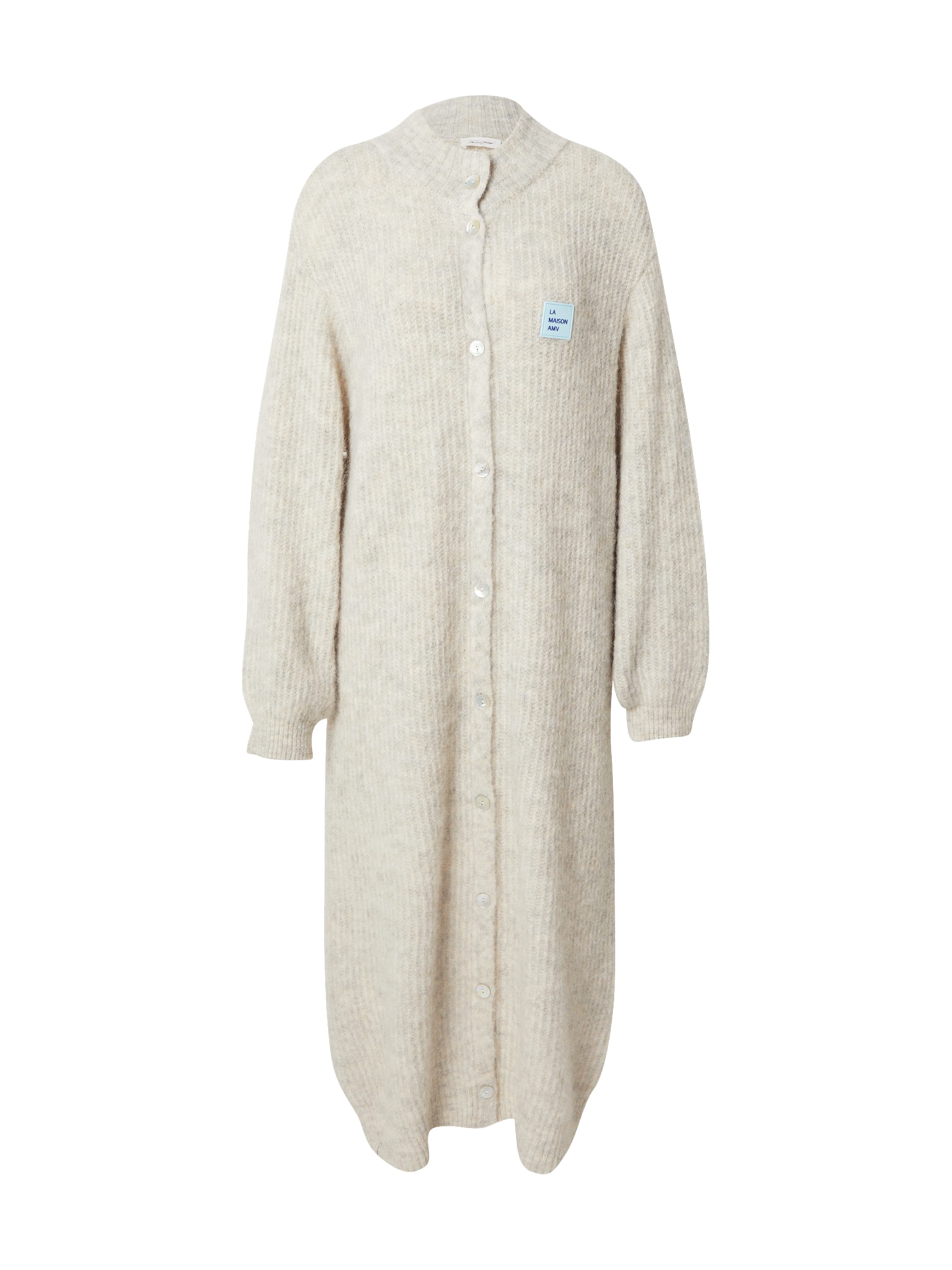 AMERICAN VINTAGE Kardigan 'EAST' – šedá: přední strana