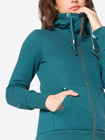 Ragwear Zip-Up Hoodie 'Neska' in Green