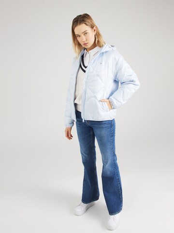Tommy Jeans Prechodná bunda - Modrá