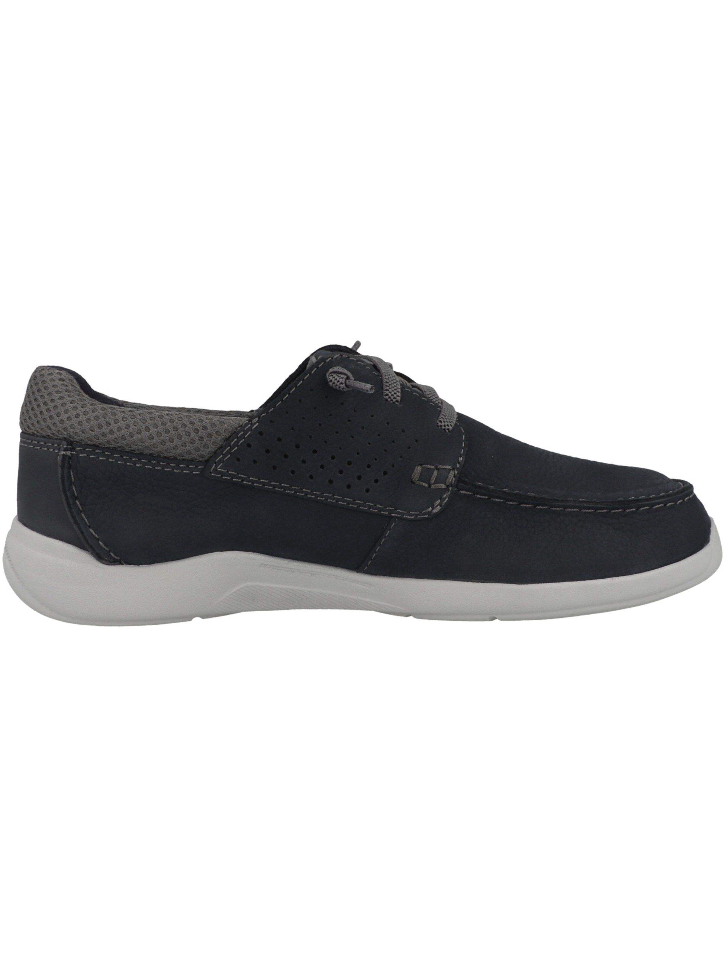 CLARKS Sneaker 'Gorwin Moc' in Blau