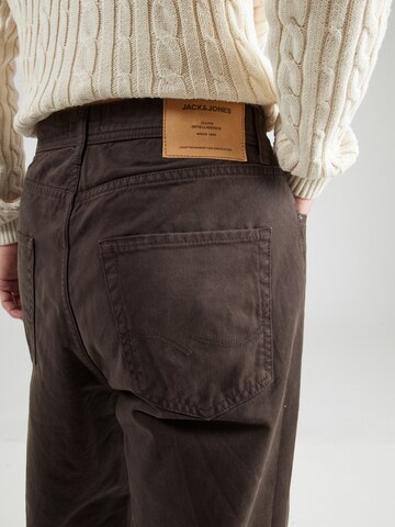 JACK & JONES Loose fit Jeans 'JPSTALEX JJORIGINAL' in Brown