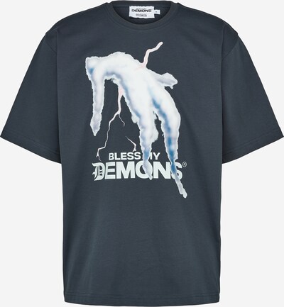 Bless my Demons exclusive for ABOUT YOU Camiseta 'INCUS' en petróleo, Vista del producto
